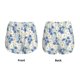 thumbnail image 3 of Balery Daisies Flowers Pantalones cortos deportivos para mujer con forro y dos bolsillos, elásticos, para entrenamiento, gimnasio, yoga-Small, 3 of 7
