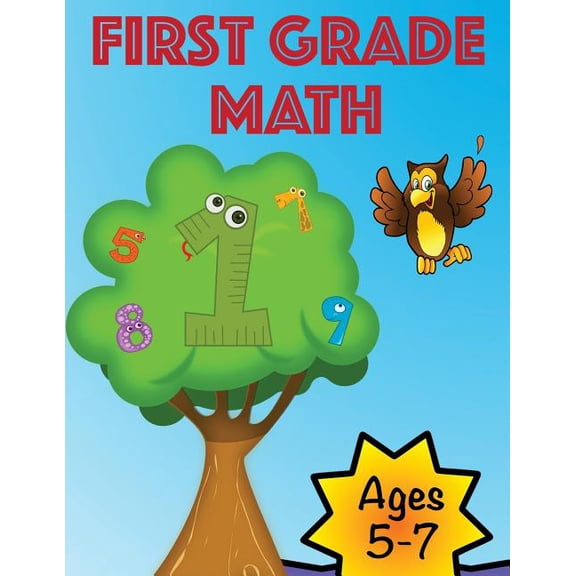 First Grade Workbook: Math, (Paperback)