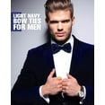 thumbnail image 5 of Lsupdaol 12 Pcs Men's Bow Ties Pre Tied Tuxedo Formal Adjustable Clip On Bow Satin Bowtie for Men Costume Wedding Party, 5 of 14