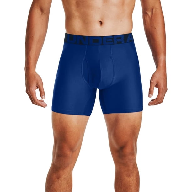Under Armour Tech Boxerjock de 6 pulgadas para hombre, paquete de 2 Royal (400)/Academy Blue 4XL