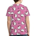 thumbnail image 2 of Hello Kitty T Shirts For Girls Boys, 3d Print Cartoon Graphics T Shirt, Youth Crewneck T-Shirt, Unisex Short Sleeve Top Tees Age 4-16 Years, 2 of 7