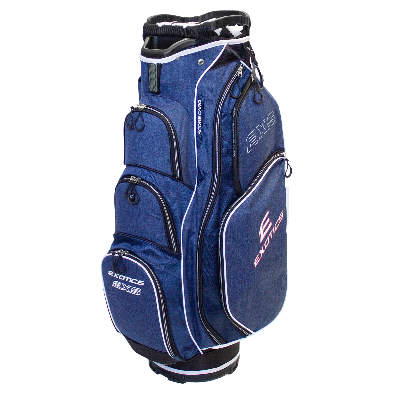 Tour Edge Exotics Xtreme Cart 7.0 Golf Club Bag in Blue with White