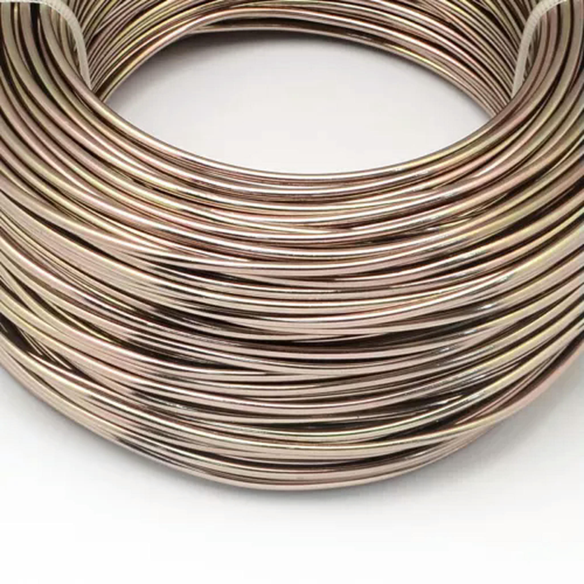 U8MO 500g Aluminum Wire Jewelry Beading Craft Wire 12/15/18/20 Gauge 0.8/1/1.5/2mm-Camel-1mm