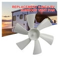 thumbnail image 3 of 2Pack 6 Inch RV Bathroom Vent Fan RV Vent Fan Blade D-Shaped Shaft RV Exhaust Fan Compatible, 3 of 6