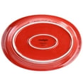 thumbnail image 3 of Crockpot Appleton 2qt Oval Stoneware Casserole Dish in Red with Lid, 3 of 5