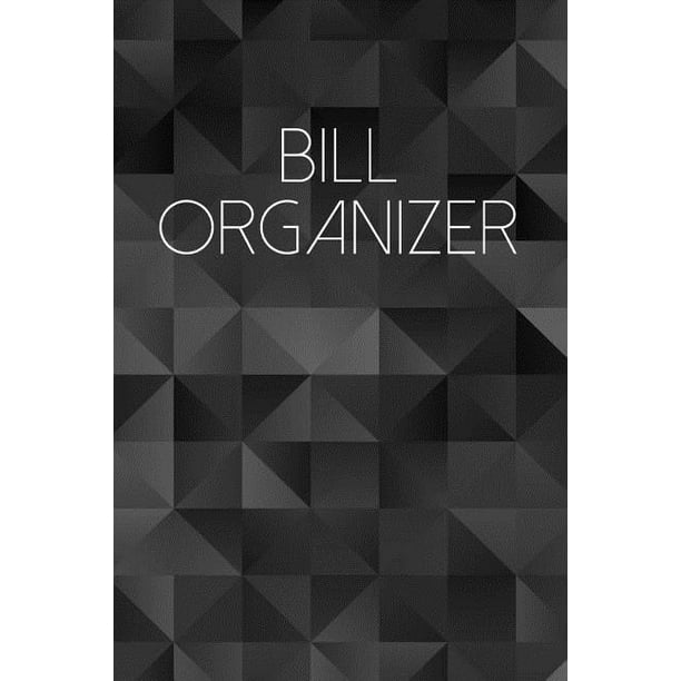 Bill Organizer Finance Monthly Organizer Great for Budget Planning