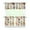 白底-卡通蘑菇, variant on Thanksgiving Window Curtains 3pcs Set 27.5x24in, Rustic Mushroom Plant Tier Panels and Valance, Polyester Kitchen Decor for Holiday, Autumn or Cottage Style Homes