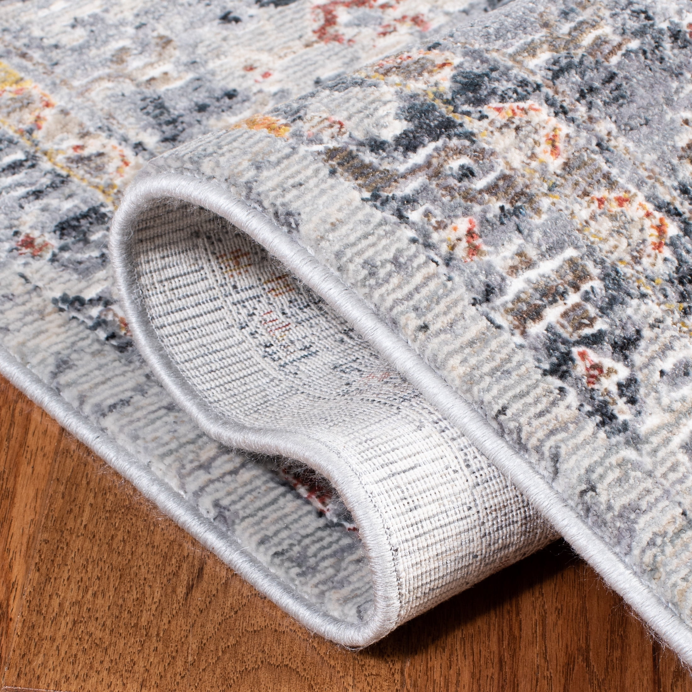 Safavieh History Douglas Oriental Area Rug, Light Gray/Navy, 4' x 6'
