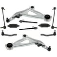 thumbnail image 3 of Front Lower Control Arms Bushings Ball Joints For 2013-2019 Nissan Pathfinder, 3 of 8