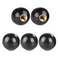 thumbnail image 4 of Machine Tool Replacement Black Ball Lever Knob, Round  Knob, BM6x20 For All Machine Tools Universal Accessories, 4 of 8