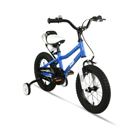 Joey Hopper 14 Inch Easy Assembly Kid s Bicycle  Bell Included  Blue
