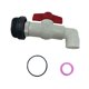thumbnail image 4 of Válvula de control de PVC para grifo de barril, accesorios fáciles de usar, controlador a prueba de fugas Diámetro exterior 32 mm, 4 of 8