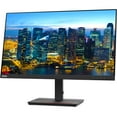 thumbnail image 2 of Lenovo ThinkVision S24e-20 23.8" Full HD 1920 x 1080 WLED LCD Monitor 2-Pack Bundle with Mini Speaker, 250 Nit, FreeSync, HDMI-VGA, Raven Black, & Adjustable Desk Mount Monitor Stand, 2 of 8