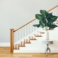 thumbnail image 4 of Unique Bargains Artificial Stems Leaves Faux Greenery Plants for Home Decor Green Monstera, 4 of 6