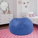 thumbnail image 4 of Yhmxh 1 funda para silla grande circular, suave y cómoda, de terciopelo, para sofá, ideal para sala de estar, dormitorio, oficina o decoración del hogar. SOLO la funda, SIN RELLENO. 150 cm x 75 cm., 4 of 6