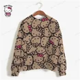 thumbnail image 4 of Sudadera con capucha de Hello Kitty para mujer, nueva sudadera con capucha, sudadera con estampado de dibujos animados a la moda, sudadera de manga larga para otoño, sudaderas para mujer, 4 of 5