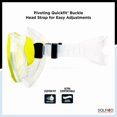 thumbnail image 2 of Dolfino Pro Dyna Adult 5 Pièces Dive Set Petit / Moyen - Jaune / Noir, 2 of 6