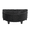 Black Velvet, variant on Impressions Vanity Luna Storage Bench for Bedroom with Silver Nailhead and Interior Storage (Pink Velvet)