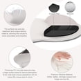 thumbnail image 6 of MOSISO Wrist Rest Support for Mouse Pad&Keyboard Set, Circle Curved Ergonomic Mousepad&Coaster Non-Slip Base Home/Office Pain Relief&Easy Typing Pad with Soft Cloth&Silicone Lining, 6 of 7