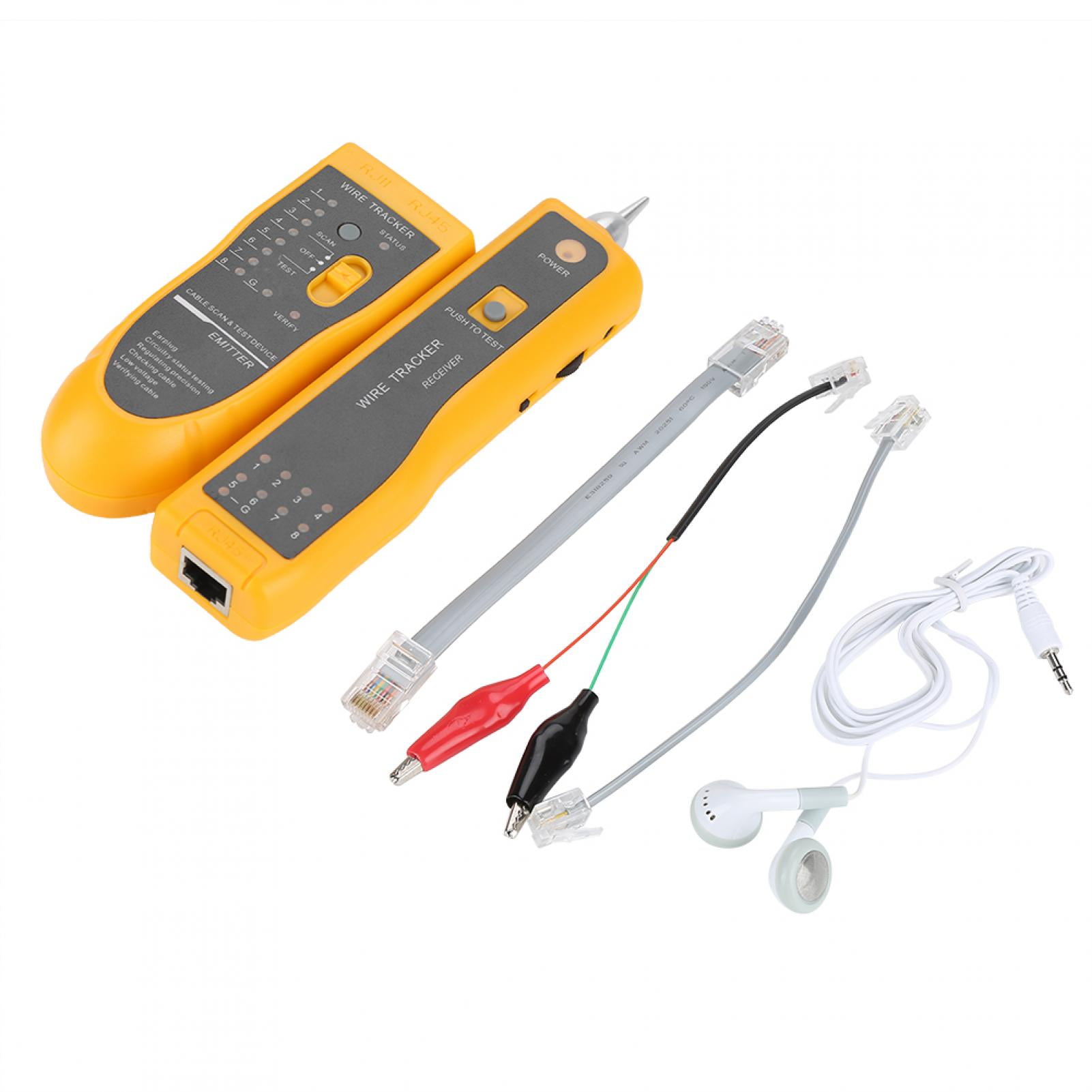 LAN Network Cable Tester Finder Telephone Wire Tracker Probe Trace Line Diagnose 
