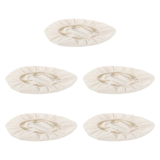 DOLITY 5Pcs Baking Bowl Liners Easy to Clean Baking Basket Liners for Starter 9 inch Round