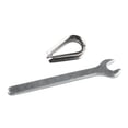 thumbnail image 2 of 2-3.5M Adjustable Gym Cable Wire Rope Heavy Duty Steel Replacement Parts Fitness, 2 of 7