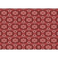 thumbnail image 1 of Ahgly Company Indoor Rectangle Patterned Cranberry Red Area Rugs, 2' x 5', 1 of 6