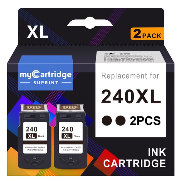Cartucho de tinta MyCartridge SUPRINT 240XL negro para Canon