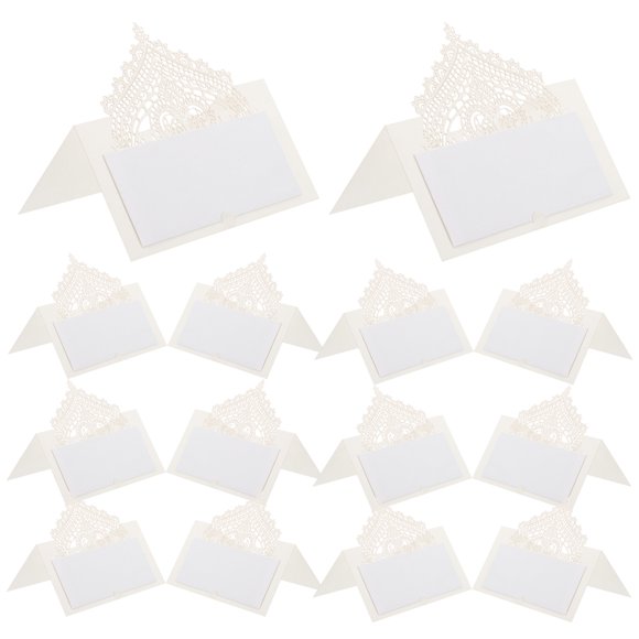 50pcs Wedding Place Cards Name Card Wedding Banquet Place Cards Elegant Table Place Cards