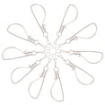 thumbnail image 3 of 10 unidades de ensartador de pescado de metal, pinza portátil para peces vivos, dispositivo de bloqueo para pesca., 3 of 7