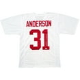 thumbnail image 2 of Alabama Crimson Tide Will Anderson Autographed White Jersey "Terminator" Beckett BAS QR 203019, 2 of 2