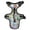 Colored Sprinkles, variant on Pet Vest For Walking With Handle Adjustable Reflective Dog Cat Harness Bats White Flowers