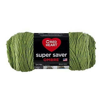 Mainstays Acrylic Sea Turtle Green Yarn, 397 yd, medium weight