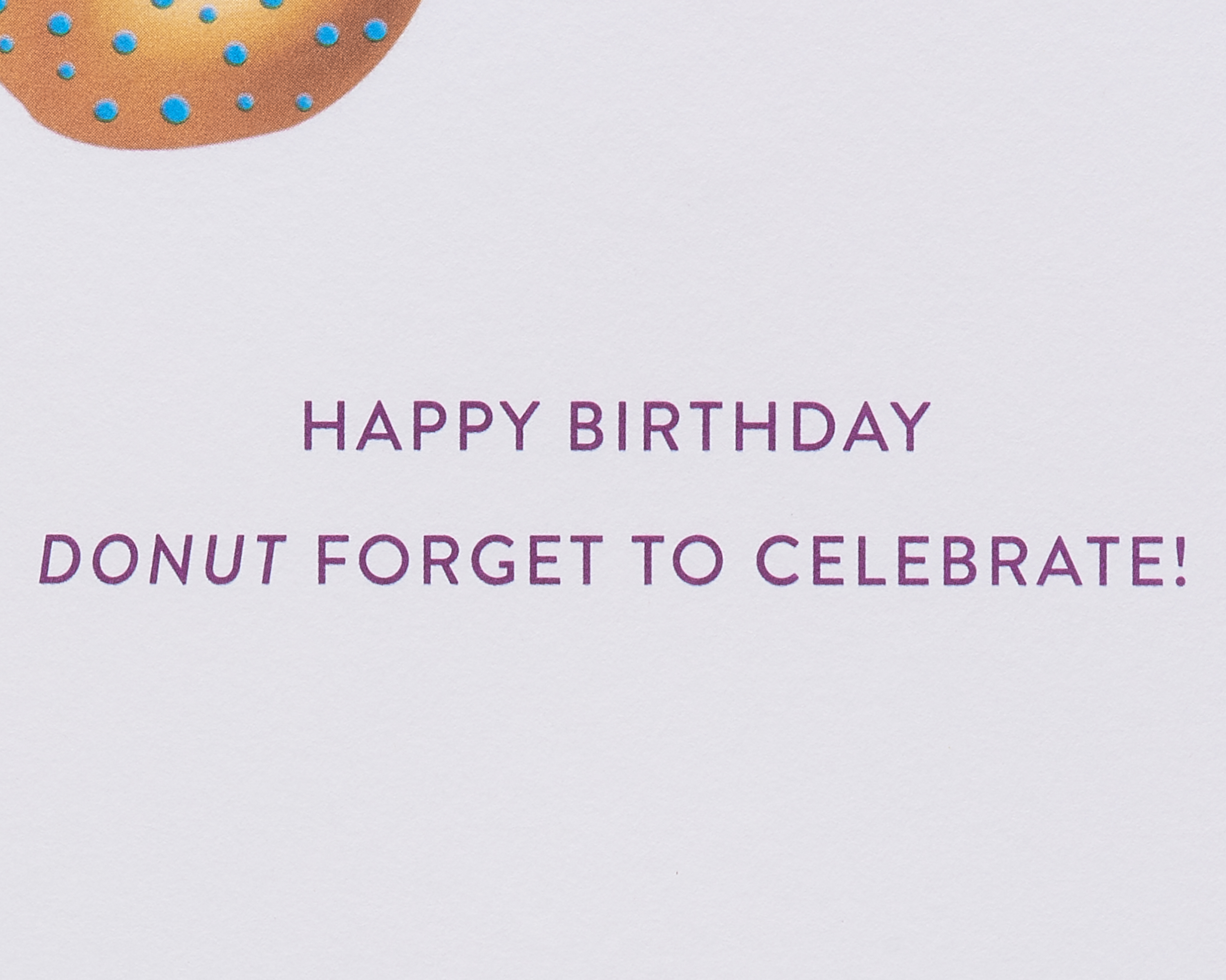 Papersong Premium Birthday Card (Donuts)