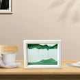 thumbnail image 1 of BAOPAI Decorative Sand Art 360° Rotating Hourglass Motion Picture Frame Relaxing Desktop Ornament For Home Office Decor, 1 of 6