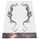 thumbnail image 5 of Tatuajes para el cabello con bordes para mujer, pegatinas para el cabello, resistentes al agua, pegatinas para el cabello falso, ED-07, 5 of 14
