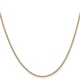 thumbnail image 2 of Primal Gold 14 Karat Yellow Gold 1.4mm Round Open Link Cable Chain Necklace, 2 of 4