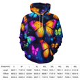 thumbnail image 2 of Dreamy Purple Butterfly Pattern 3d Sweatshirts Hoodie Fashion Casual Personality Men's Women Street Hoodie Pullovers Long Sleeve Comfortable Top, 2 of 6