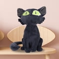 thumbnail image 4 of Peluche Japón película Roles muñecas Anime personaje Animal muñeca niños juguetes (gato negro) Likrtyny  libre de BPA, 4 of 8