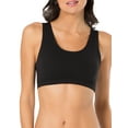 thumbnail image 7 of Fruit of the Loom Women's Racerback Style Cotton Sports Bra, 3-Pack, Style-9012, 7 of 7