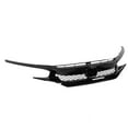 thumbnail image 1 of Front Grille Kit, Wearproof Car Front Radiator Mesh Grill  For Type-R Style, 1 of 8