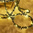 thumbnail image 3 of Jinsinto 4m Green Leaf Rattan Light String, Wedding Party Decoration, 3 of 4