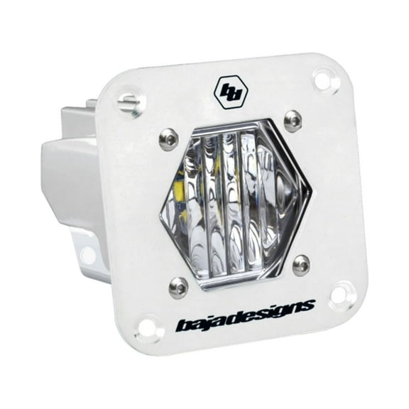Baja Designs S1 Flush Mount Wide Cornering LED White - 381005WT