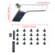 thumbnail image 3 of Scienceny Manija de la puerta Interior del automóvil Tiradores de plástico Kits de reparación Sedan Wagon Vehículo Accesorios Componentes Mantenimiento Vehículos, repuestos y accesorios Mis Scienceny VI018577-00B, 3 of 6