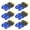 A, variant on 6Pcs Wireless EC5 Female / Male Adapters Coppers Alloy for Chargers