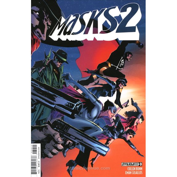 Masks 2 #3A VF ; Dynamite Comic Book