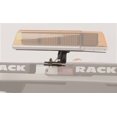 thumbnail image 1 of BackRack Headache Rack Light Mount 91002REC 16 Inch x 7 Inch Rectangular; Black; Without Light, 1 of 2