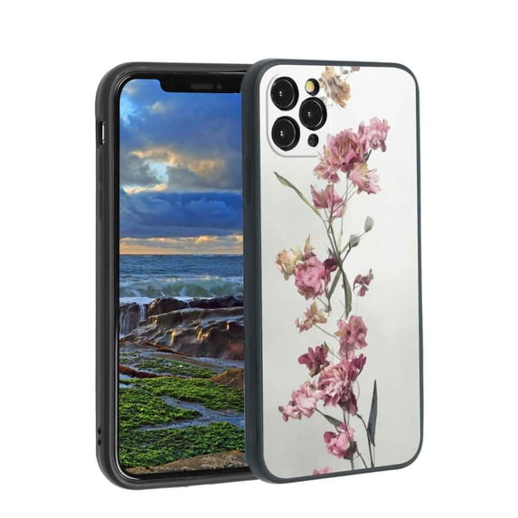 Compatible with iPhone 11 Pro Phone Case, Floral-20 Case Men Women, Flexible Silicone Shockproof Case for iPhone 11 Pro