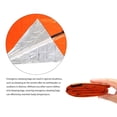 thumbnail image 1 of Tubo de emergencia Tienda de campaña Refugio Saco de dormir Manta para acampar Caminata (Naranja) Likrtyny Para estrenar, 1 of 7