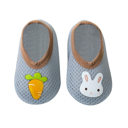 

WZHKSN Baby Newborn Infant Kids Grey Soft Sole Casual Shoes S